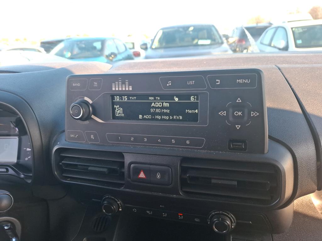 Citroen BERLINGO VAN M 650 BLUEHDI 100 S&S CLUB 2019