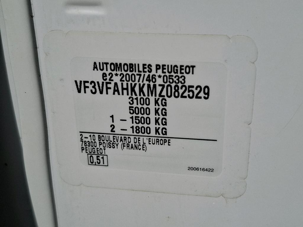 Peugeot EXPERT FGN TOLE STANDARD 2.0 BLUEHDI 120 S&S BVM6 ASPHALT 2021