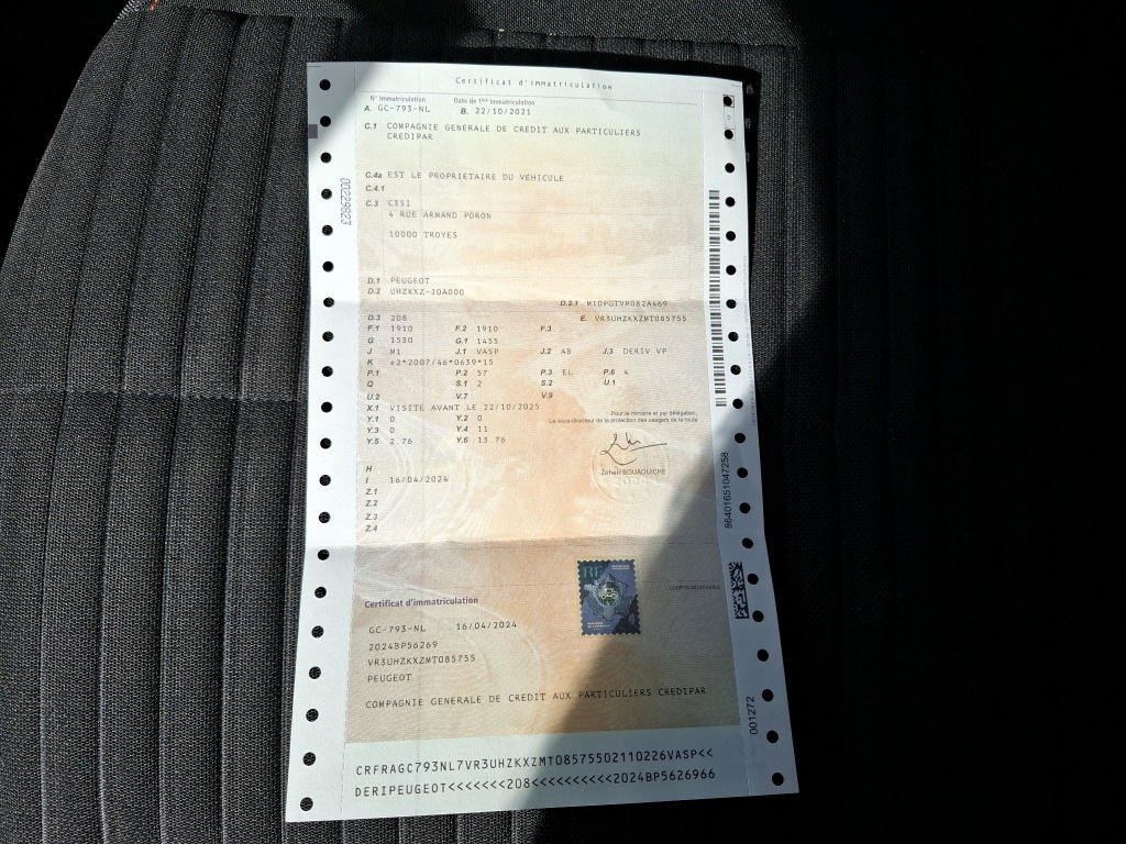 Peugeot 208 ELECTRIQUE 50 KWH 136 ACTIVE BUSINESS R 2021