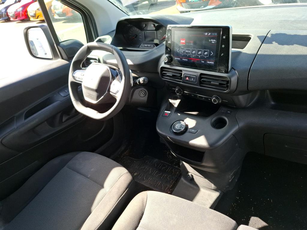 Peugeot PARTNER FOURGON STANDARD 650 KG BLUEHDI 130 S&S EAT8 ASPHALT 2020