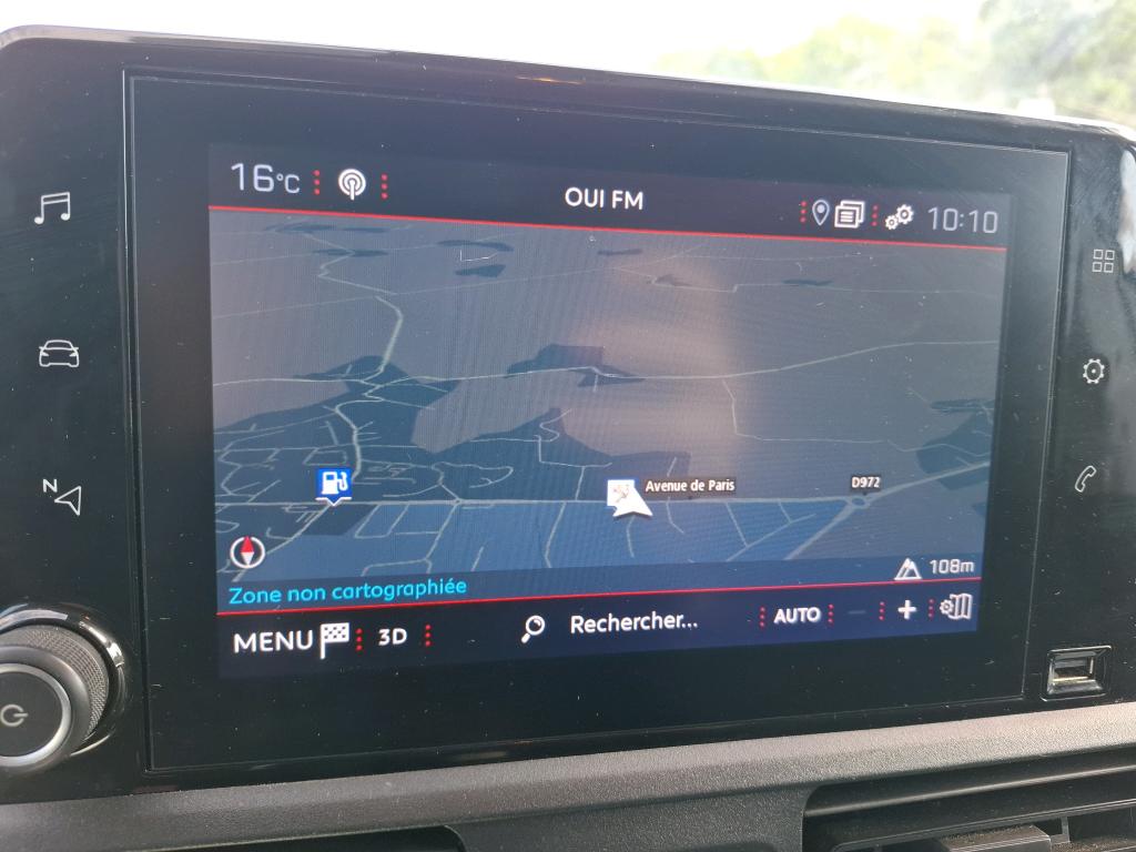 Peugeot PARTNER FOURGON STANDARD 650 KG BLUEHDI 100 S&S BVM5 ASPHALT 2020