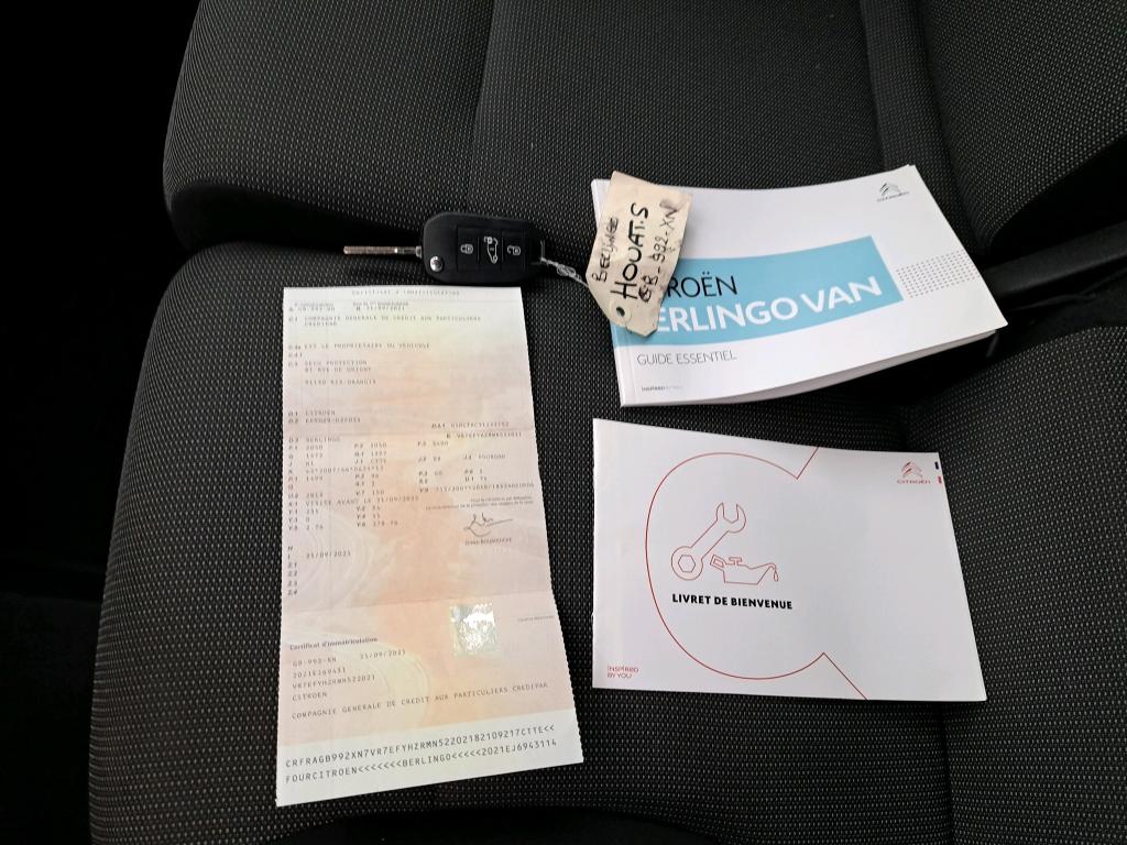 Citroen BERLINGO VAN M 650 BLUEHDI 130 S&S EAT8 DRIVER 2021