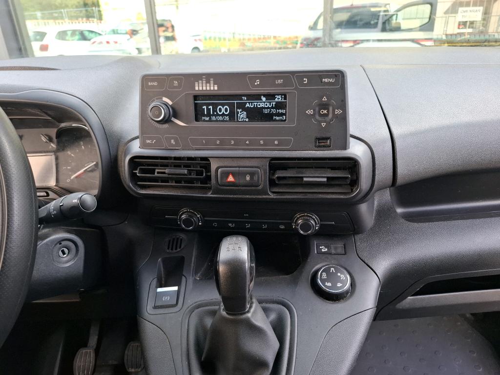 Citroen BERLINGO VAN M 650 BLUEHDI 100 S&S BVM5 CLUB 2020