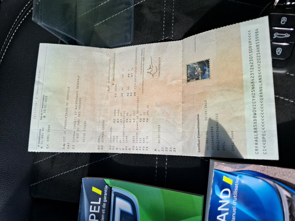 Opel Grandland 1.5 Diesel 130 ch BVA8 Ultimate 2023