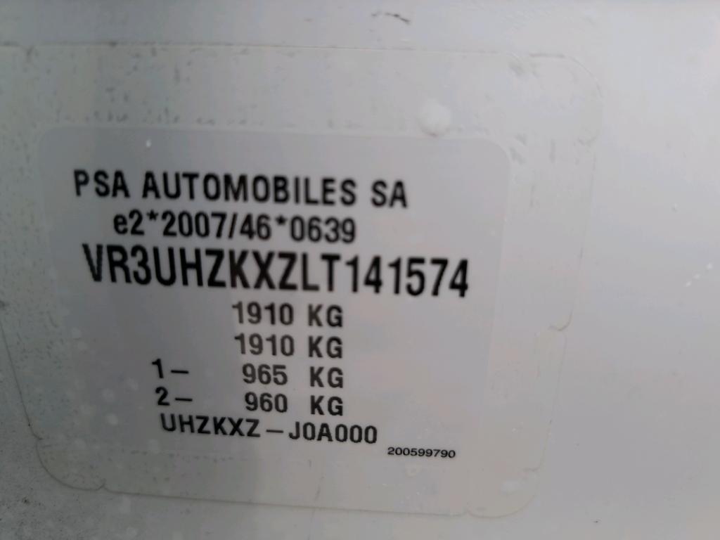 Peugeot 208 ELECTRIQUE 50 KWH 136 ACTIVE BUSINESS R 2021