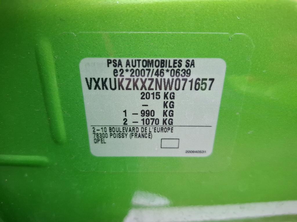 Opel Mokka Electrique 136 ch & Batterie 50 kWh Elegance Business 2022