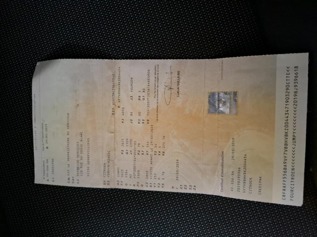 Citroen JUMPY FGN M BLUEHDI 95 BVM5 BUSINESS 2019