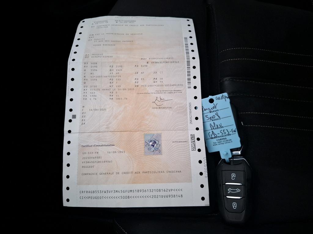 Peugeot 5008 PureTech 180ch S&S EAT8 GT Pack 2021