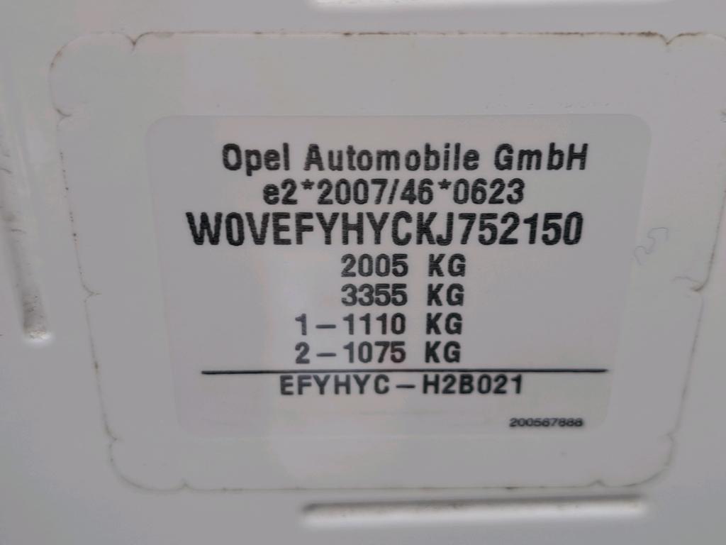 Opel COMBO CARGO 1.5 100 CH S/S L1H1 BVM5 STANDARD PACK CLIM 2020