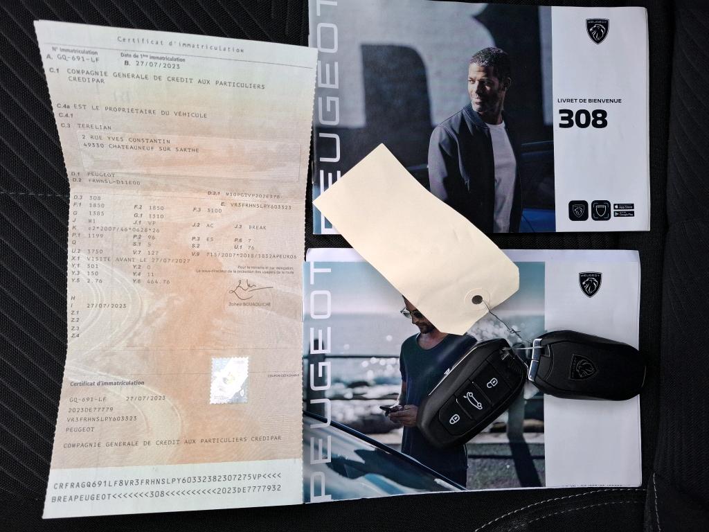 Peugeot 308 SW PureTech 130ch S&S BVM6 Active Pack 2023