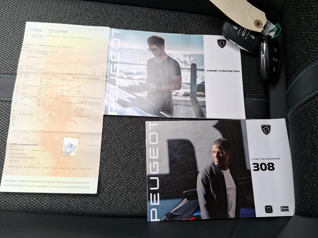 Peugeot 308 BlueHDi 130ch S&S EAT8 Allure 2022