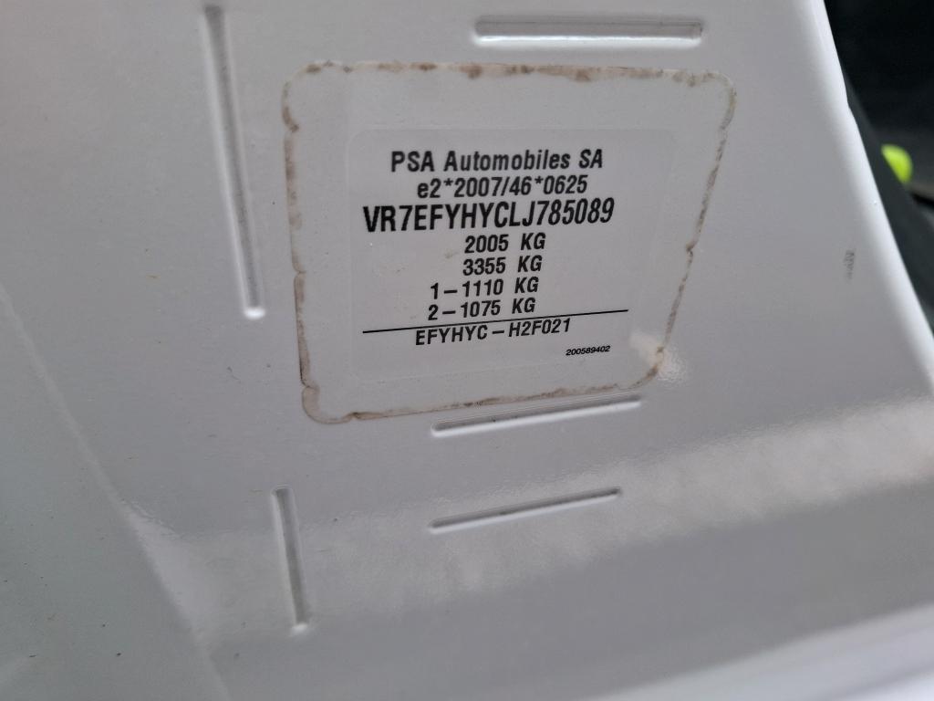 Citroen BERLINGO VAN M 650 BLUEHDI 100 S&S BVM5 CLUB 2020