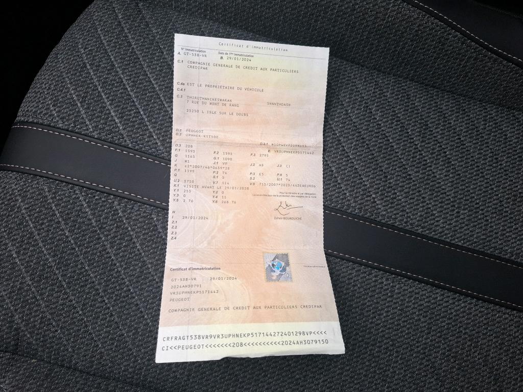 Peugeot 208 PureTech 100 S&S BVM6 Allure 2024