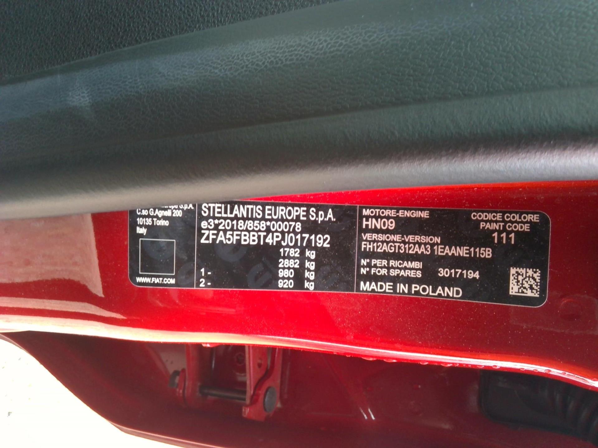 FIAT 600 1.2 Hybrid 100ch DCT6 La Prima 2024