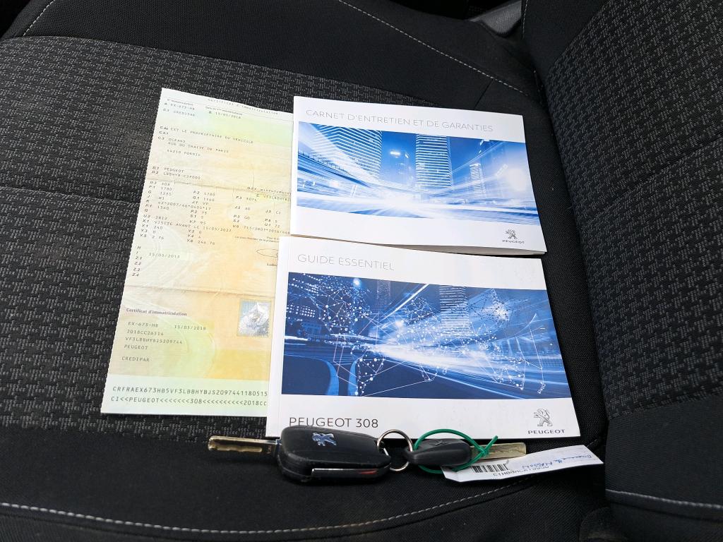 Peugeot 308 1.6 BlueHDi 100ch S&S BVM5 Active Business 2018