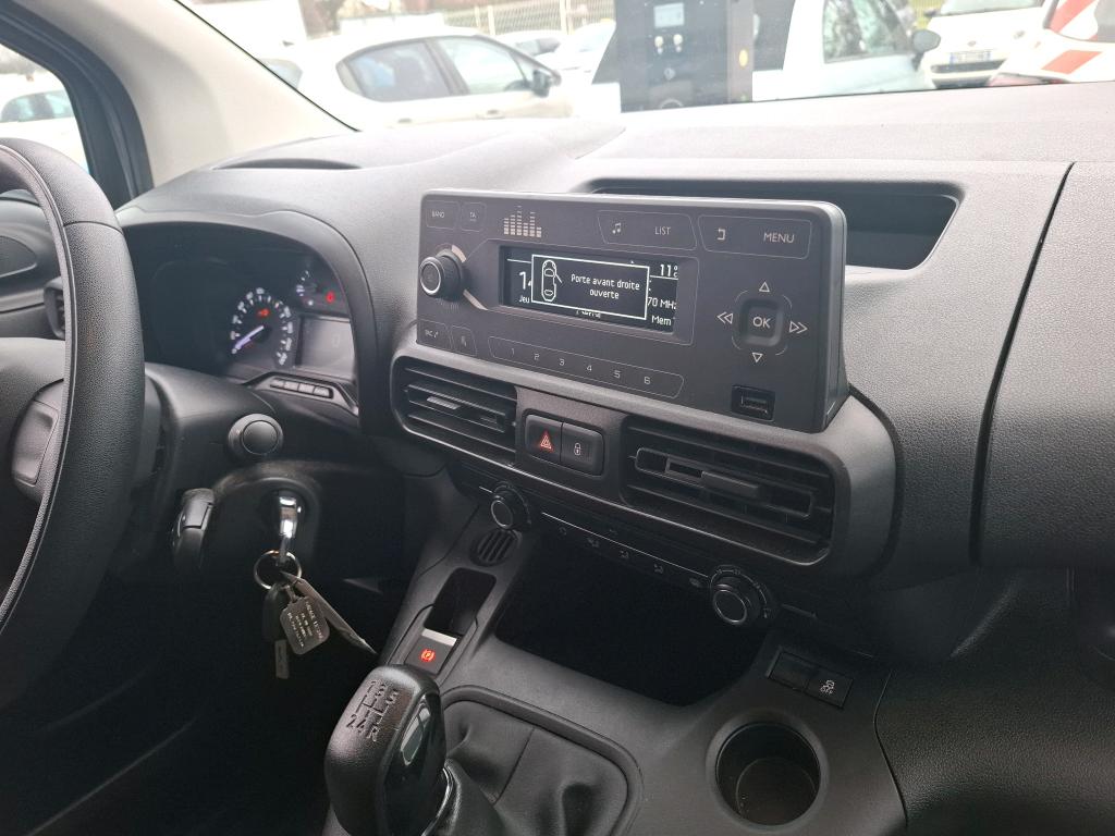 Citroen BERLINGO VAN M 650 BLUEHDI 100 S&S BVM5 CLUB 2019