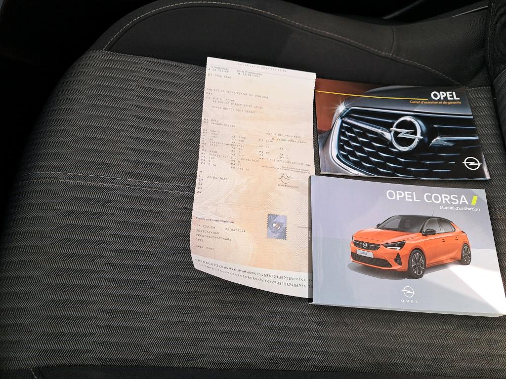 Opel Corsa 1.2 75 ch BVM5 Edition Business 2021