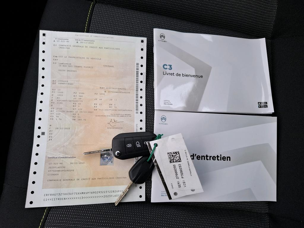 Citroen C3 PureTech 83 ch BVM5 You 2023