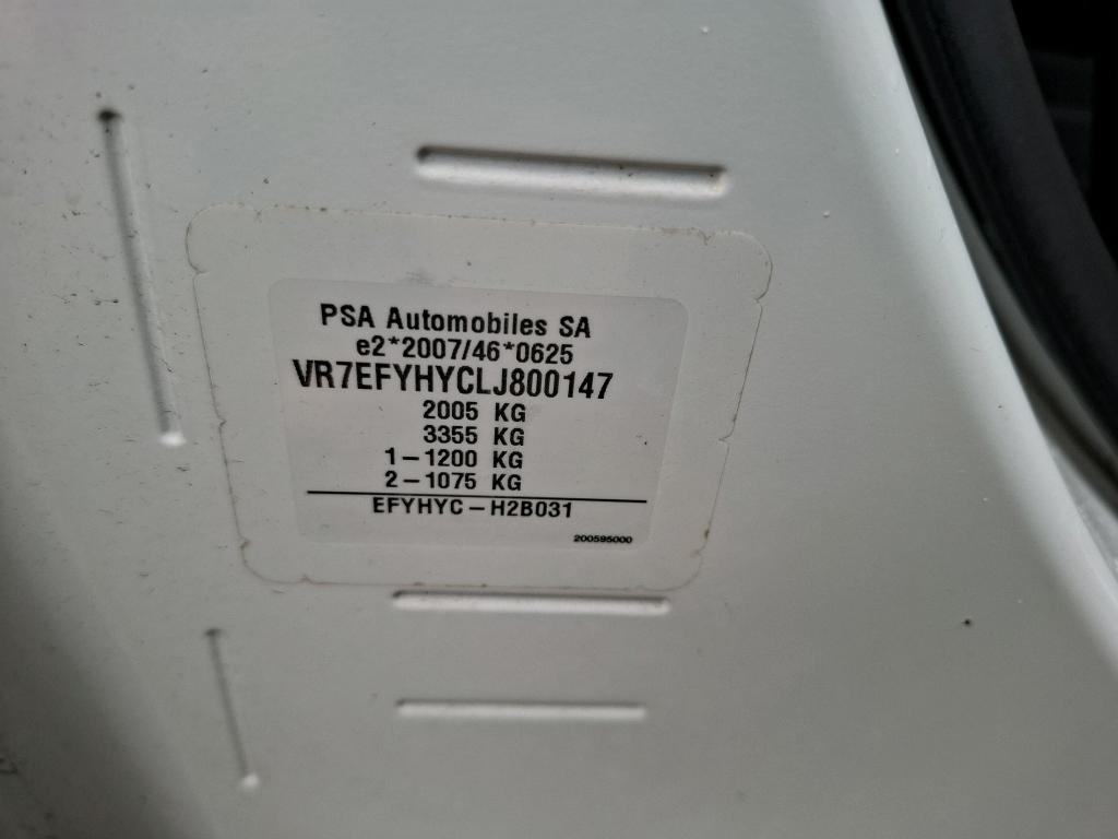 Citroen BERLINGO VAN M 650 BLUEHDI 100 S&S BVM5 CLUB 2020