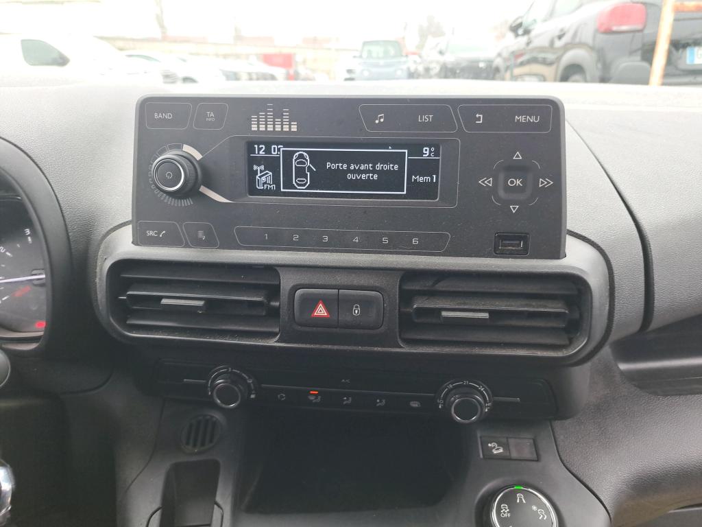 Citroen BERLINGO VAN M 650 BLUEHDI 100 S&S BVM5 CLUB 2020