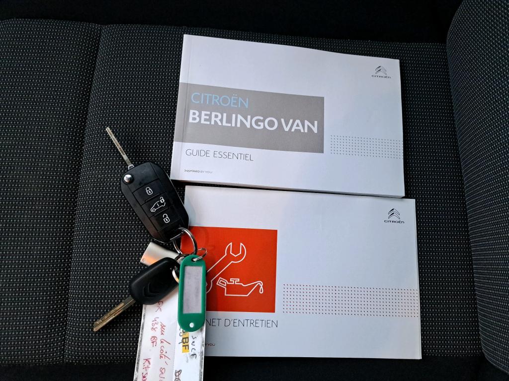 Citroen BERLINGO VAN M 650 BLUEHDI 100 S&S CLUB 2019