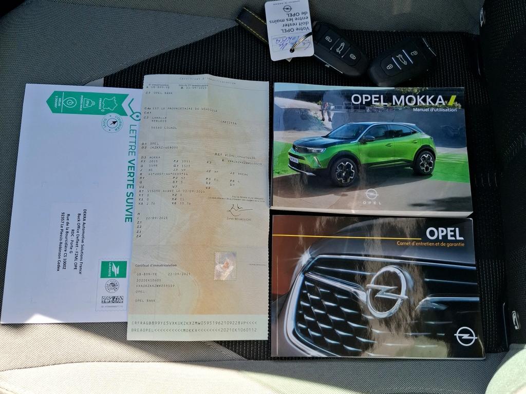 Opel Mokka Electrique 136 ch & Batterie 50 kWh Elegance 2021