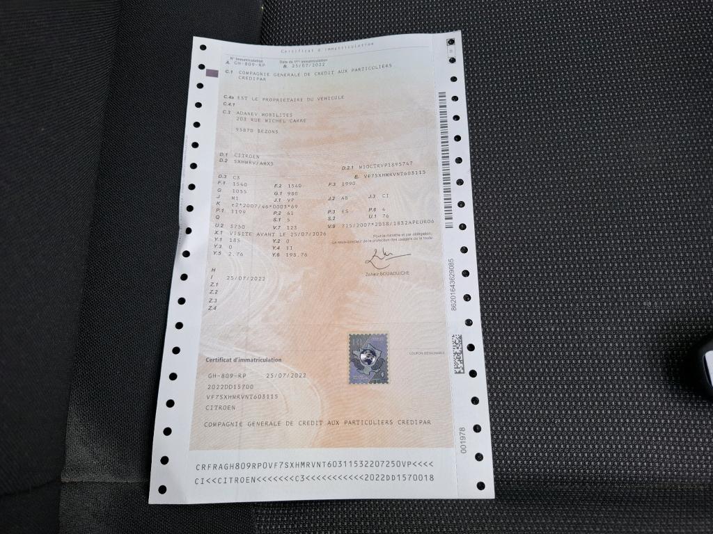 Citroen C3 PureTech 83 S&S BVM5 Shine 2022