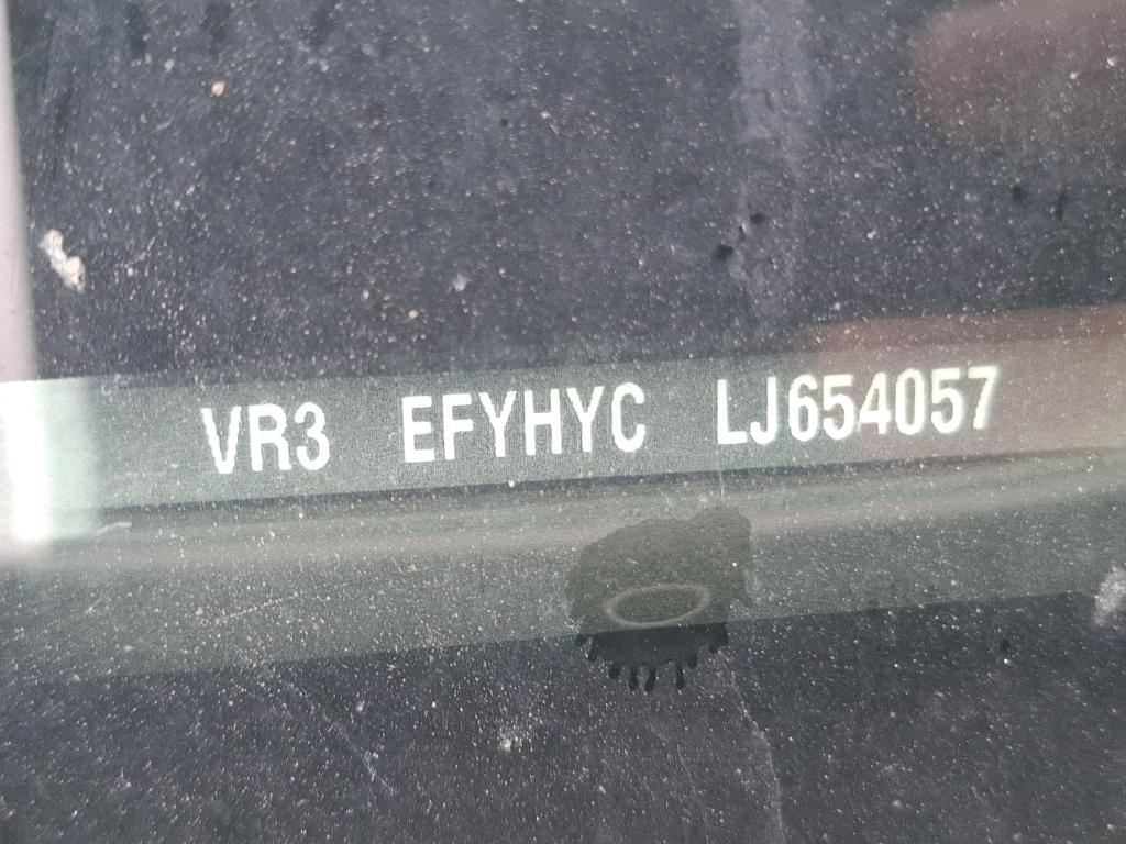 Peugeot PARTNER FOURGON STANDARD 650 KG BLUEHDI 100 S&S BVM5 ASPHALT 2020