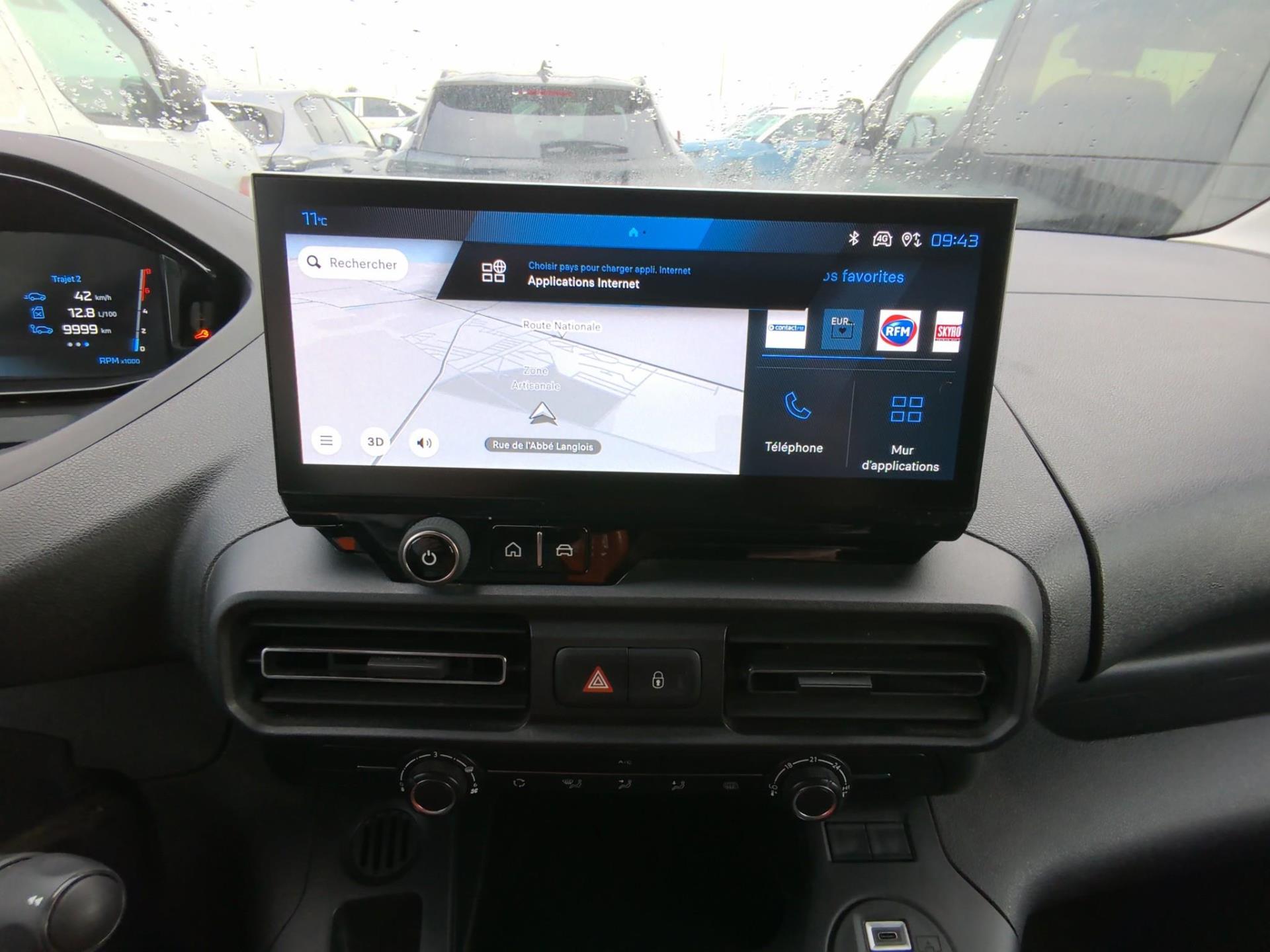 Peugeot PARTNER FOURGON XL 950 KG BLUEHDI 100 S&S BVM6  2024