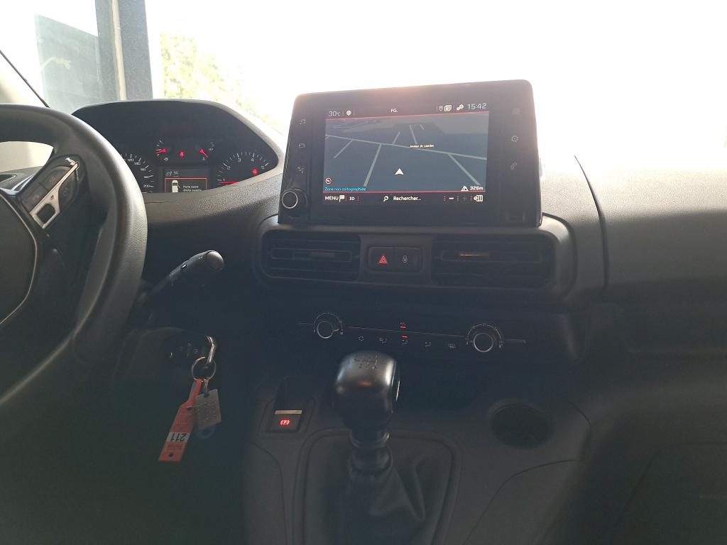 Peugeot PARTNER FOURGON STANDARD 650 KG BLUEHDI 130 S&S BVM6 ASPHALT 2020