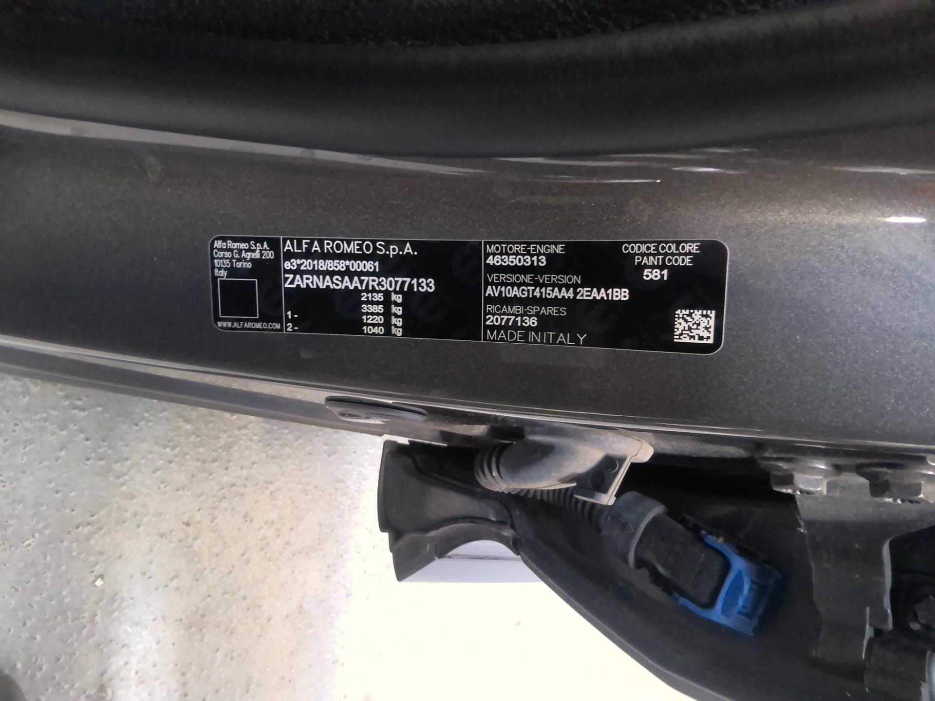 ALFA ROMEO Tonale 1.5 Hybrid 160 ch VGT TCT7 Veloce 2024