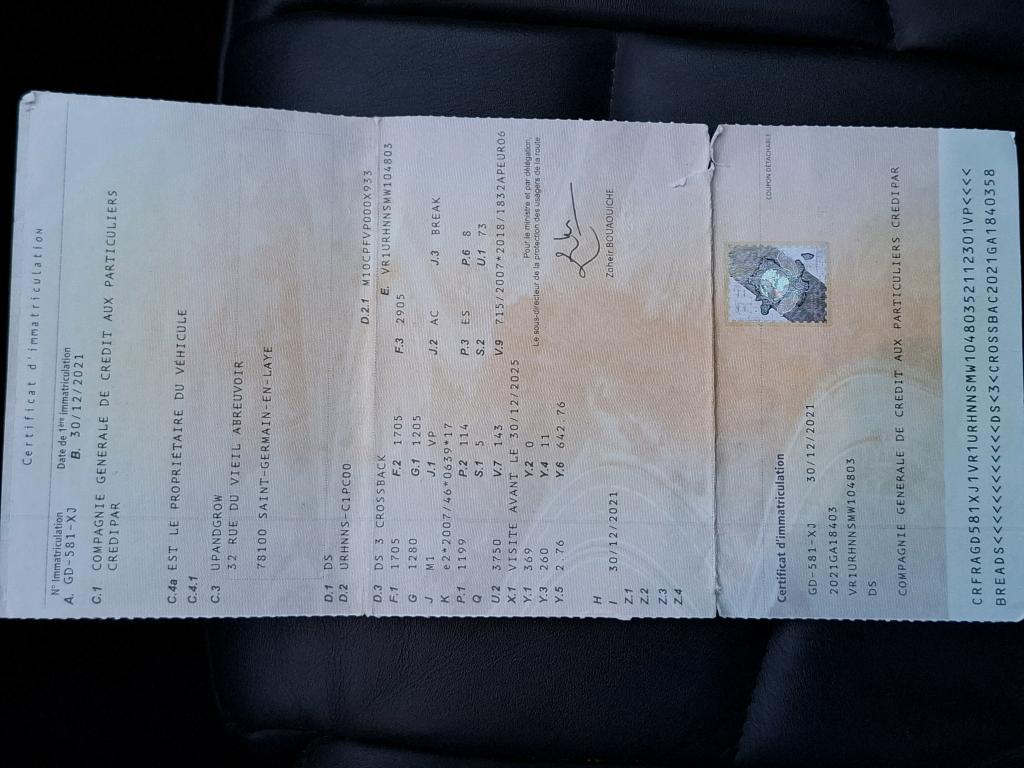 DS DS3 Crossback PureTech 155 EAT8 Rivoli 2021