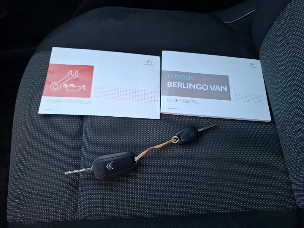 Citroen BERLINGO VAN M 650 BLUEHDI 100 S&S CLUB 2019