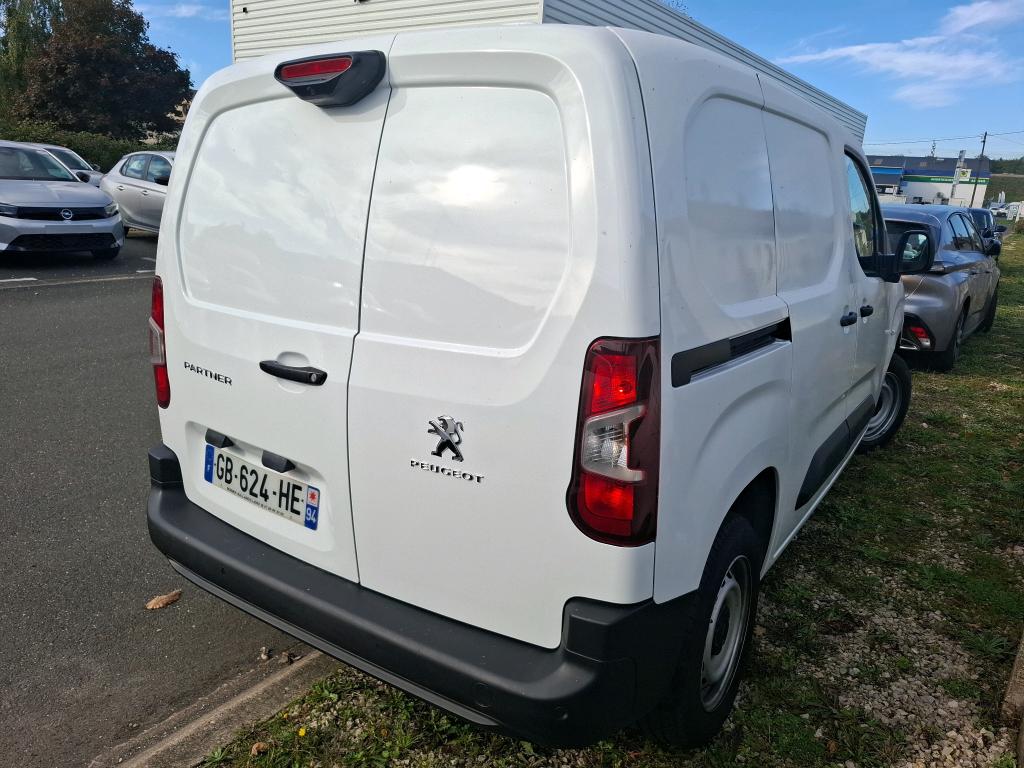Peugeot PARTNER FOURGON STANDARD 650 KG BLUEHDI 100 S&S BVM5 ASPHALT 2021