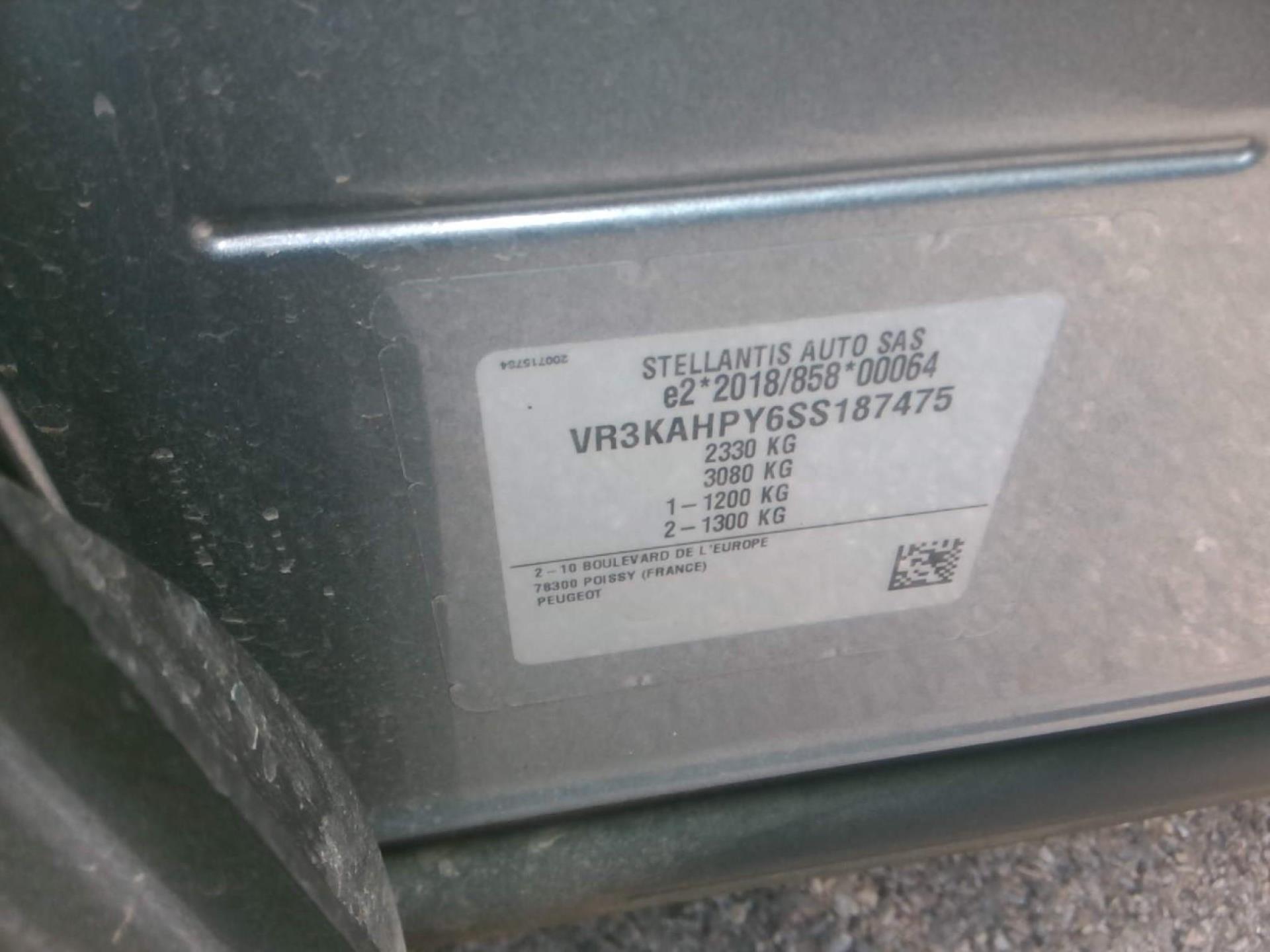 Peugeot 5008 Hybrid 145 ch e-DCS6 Allure 2025
