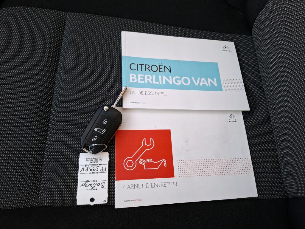 Citroen BERLINGO VAN M 650 BLUEHDI 100 S&S BVM5 CLUB 2020