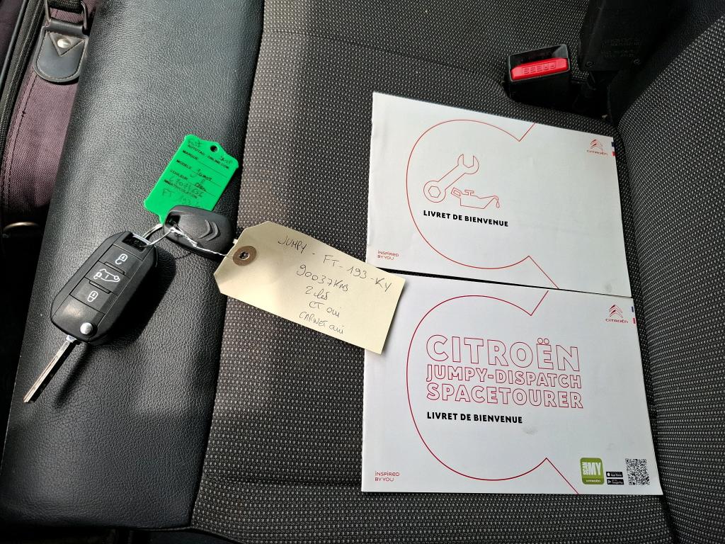 Citroen JUMPY FGN M BLUEHDI 120 S&S BVM6 DRIVER 340 NM 2020