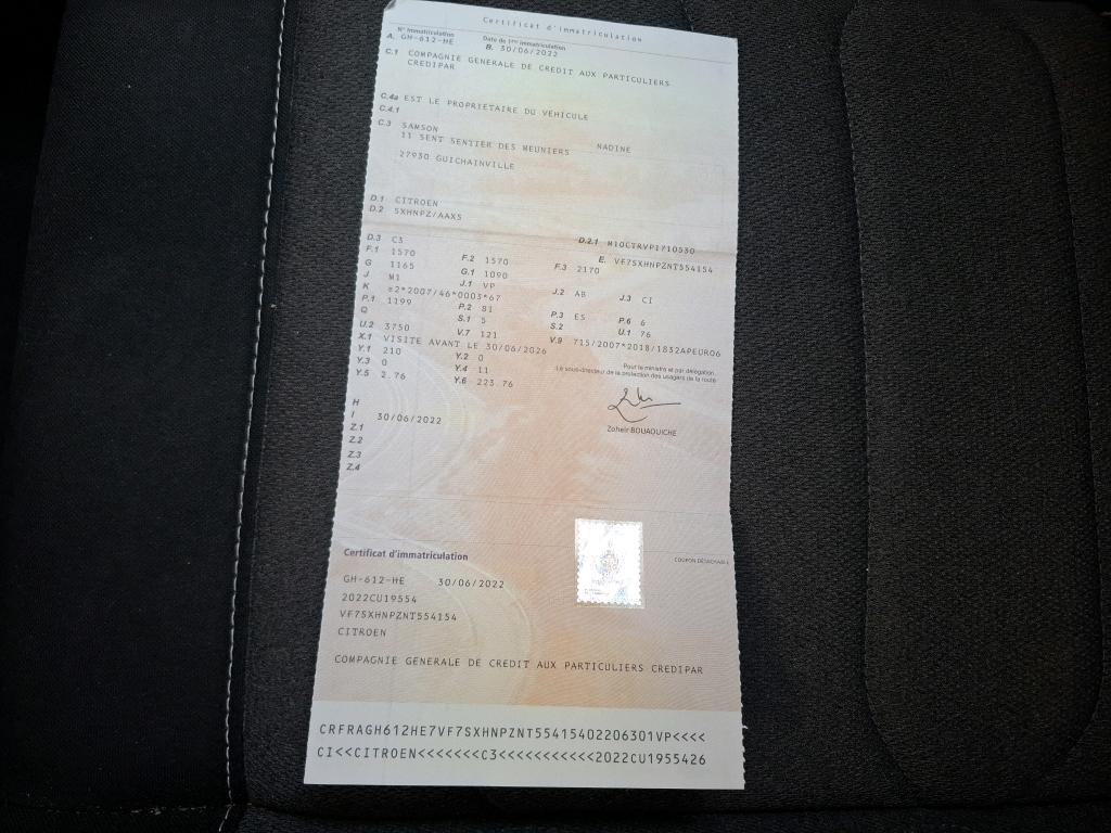 Citroen C3 PureTech 110 S&S BVM6 Shine 2022
