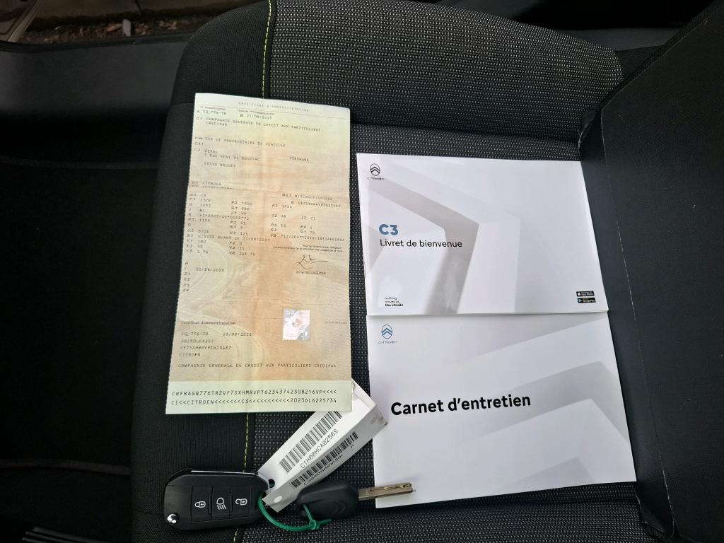 Citroen C3 PureTech 83 ch BVM5 You 2023