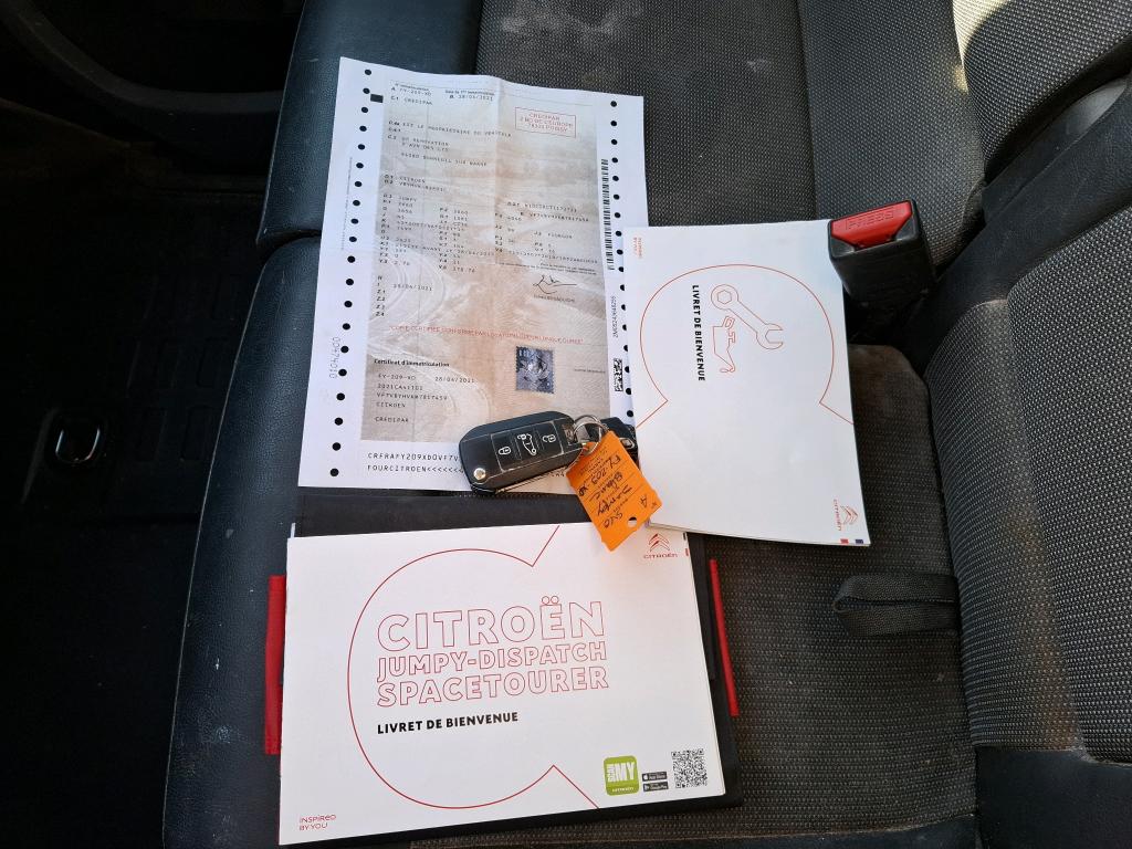 Citroen JUMPY FGN M BLUEHDI 120 S&S BVM6 DRIVER 300 NM 2021