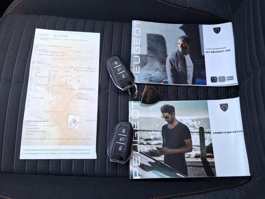 Peugeot 208 Electrique 50 kWh 136ch Active 2023