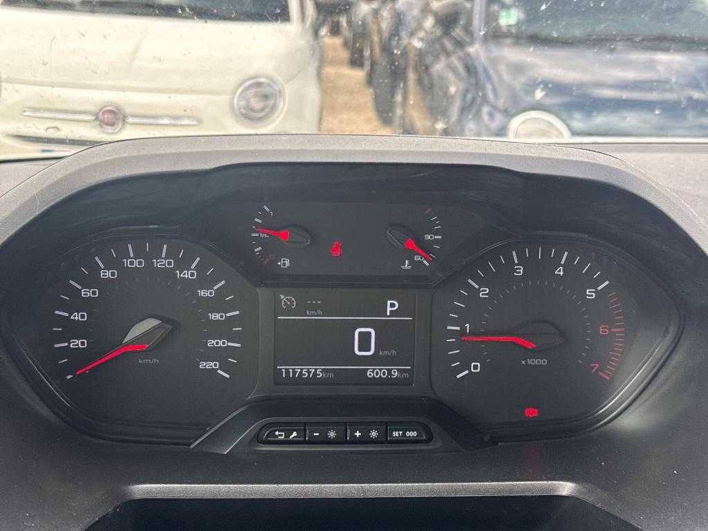 Peugeot PARTNER FOURGON STANDARD 650 KG BLUEHDI 130 S&S EAT8 ASPHALT 2021