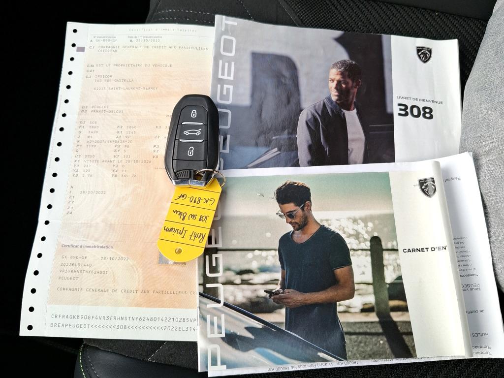 Peugeot 308 SW PureTech 130ch S&S EAT8 GT 2022