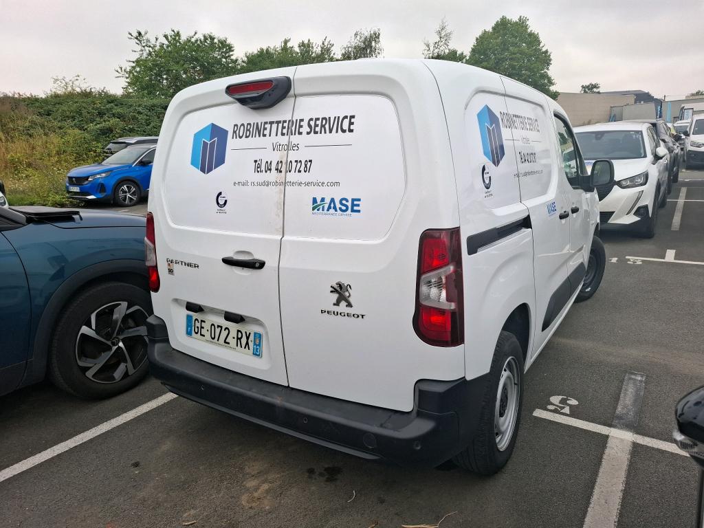 Peugeot PARTNER FOURGON STANDARD 650 KG BLUEHDI 100 S&S BVM6 ASPHALT 2022