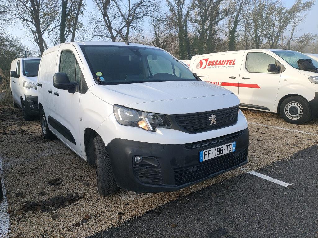 Peugeot PARTNER FOURGON STANDARD 650 KG BLUEHDI 100 S&S BVM5 ASPHALT 2019