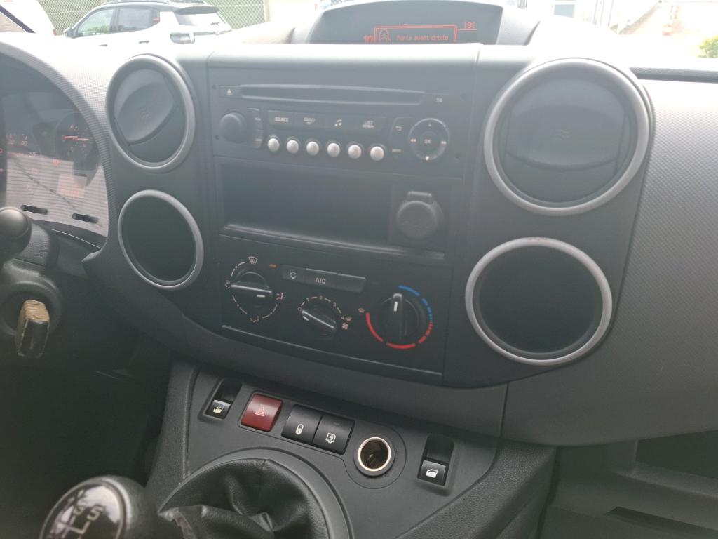 Peugeot PARTNER FOURGON STANDARD 1.6 BLUEHDI 75 BVM5 PREMIUM 2018