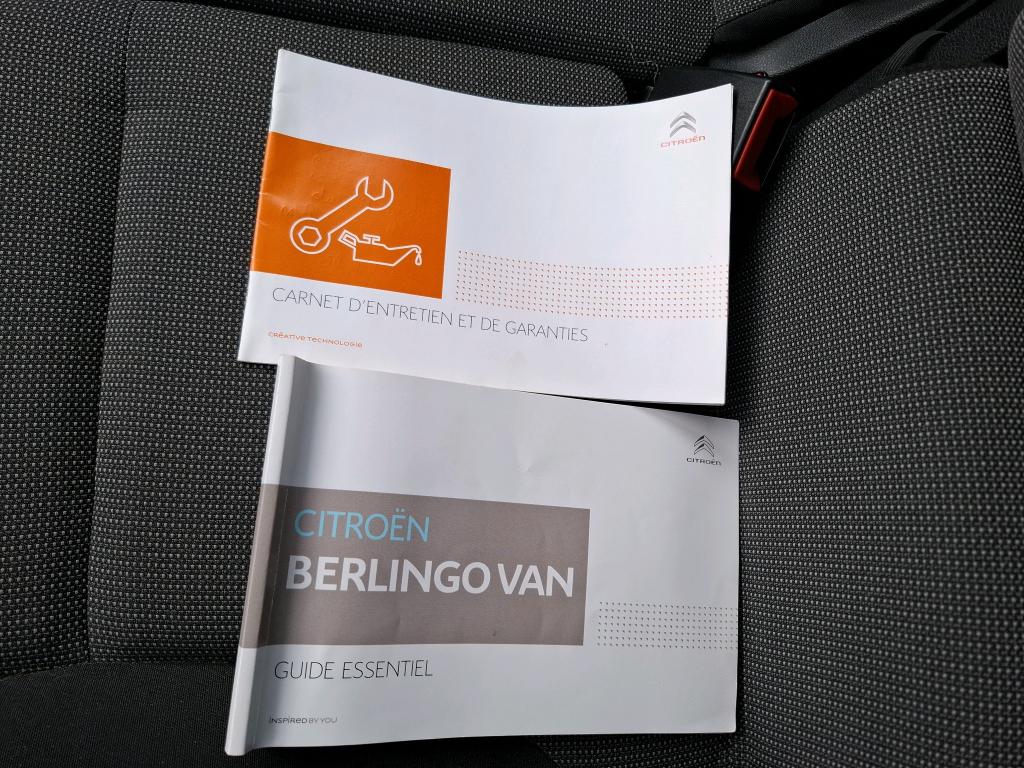 Citroen BERLINGO VAN M 650 BLUEHDI 100 S&S CLUB 2019