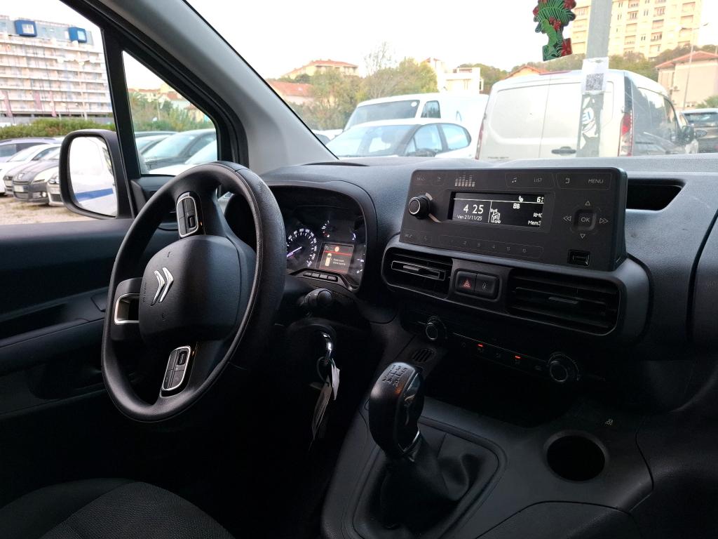 Citroen BERLINGO VAN M 650 BLUEHDI 100 S&S BVM5 CLUB 2020