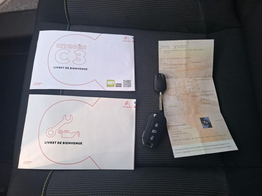 Citroen C3 PureTech 83 ch BVM5 You 2024