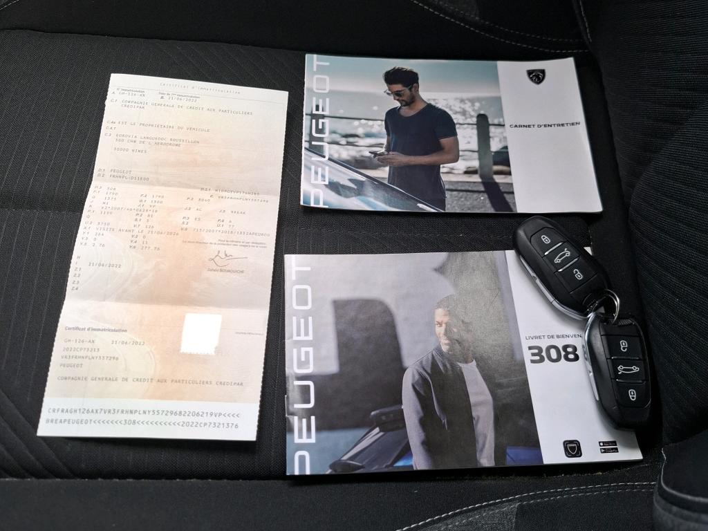 Peugeot 308 SW PureTech 110ch S&S BVM6 Active Pack 2022
